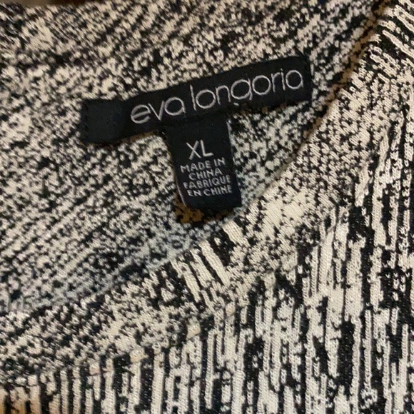 The Limited Eva Longoria b&w peplum dress size XL - Picture 3 of 3